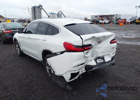 2020 BMW X4 xDrive30I z USA, uszkodzony, nr VIN 5UX2V1C08L9B34705